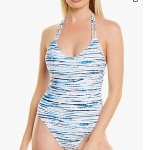 NWOT La Blanca Tidal One Piece Swimsuit size 6